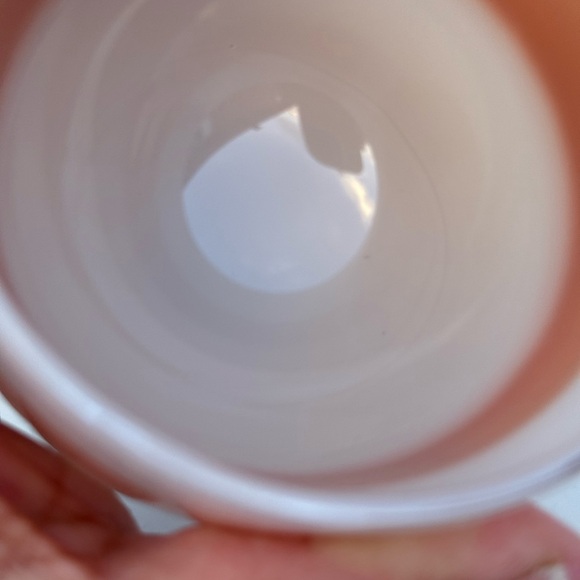 Glassy Baby Cream and Brown Glass Vase - Picture 6 of 7